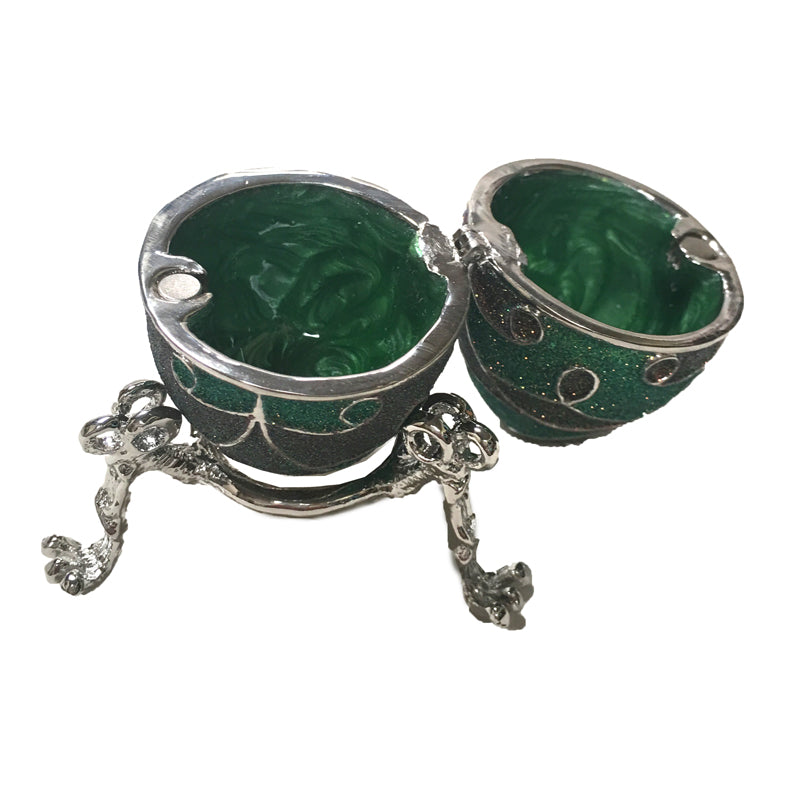 Premium Die Cast Designer Eggs (Purple/Green)