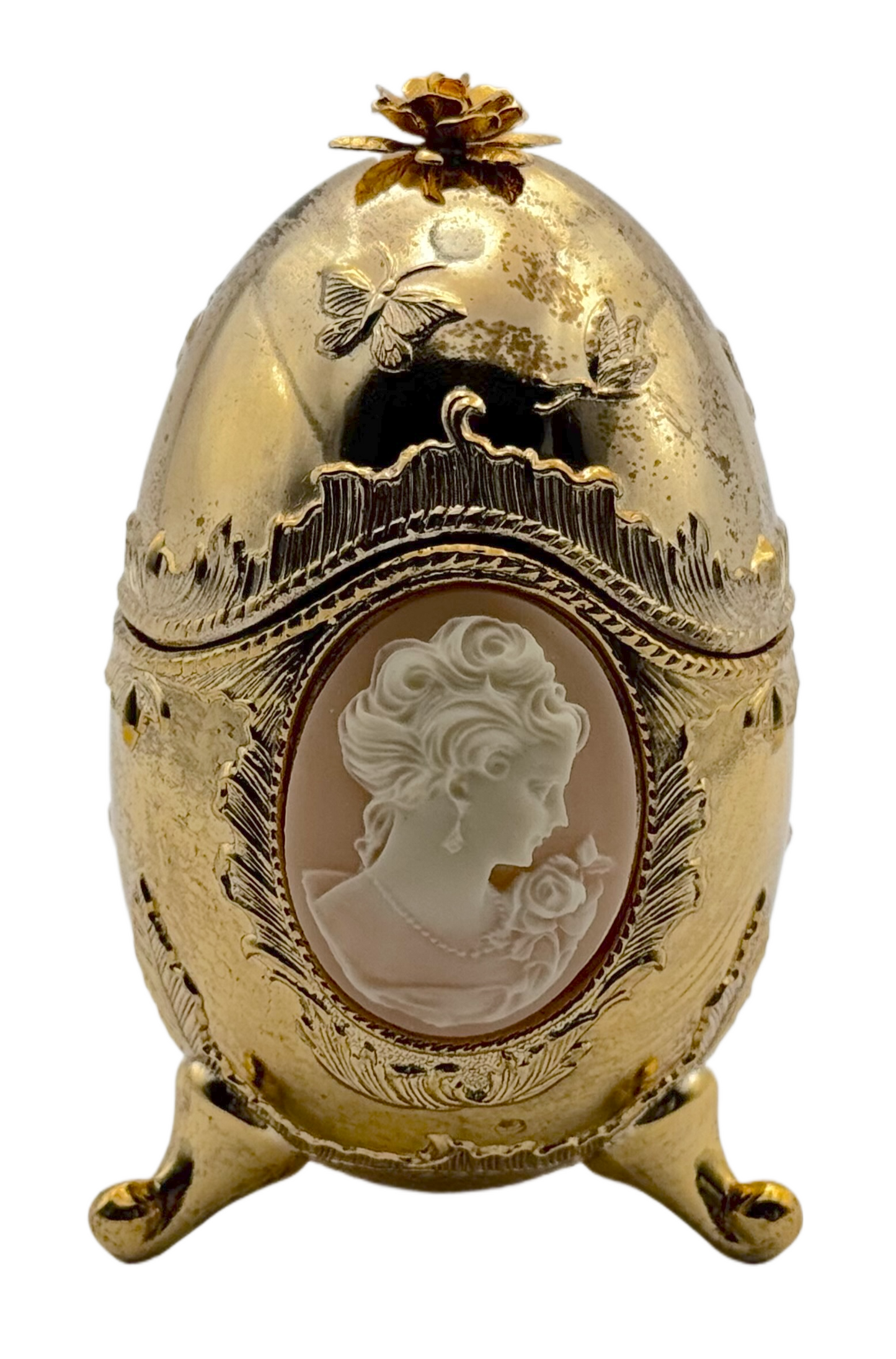 24k Gold plated musical egg