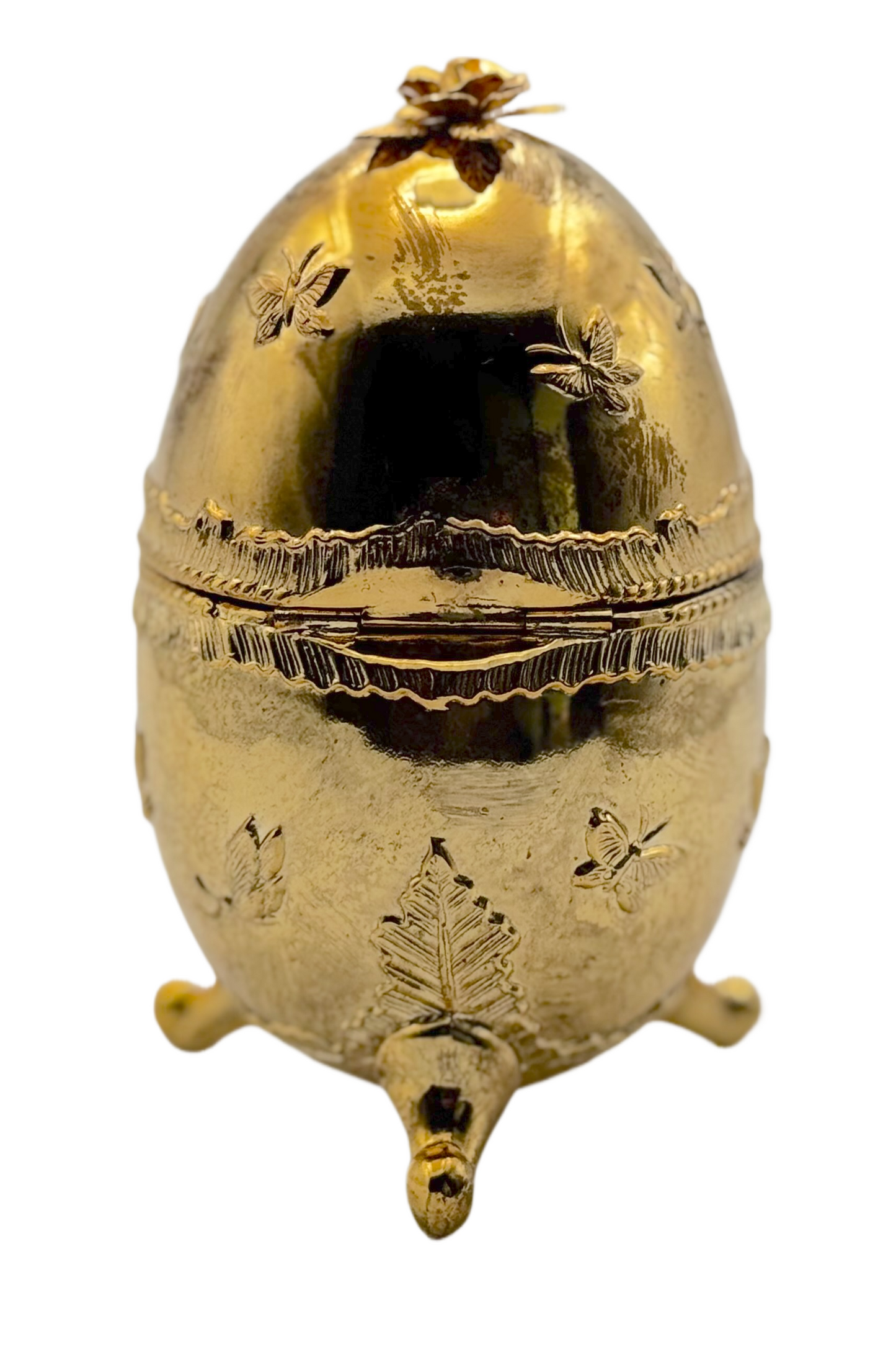 24k Gold plated musical egg