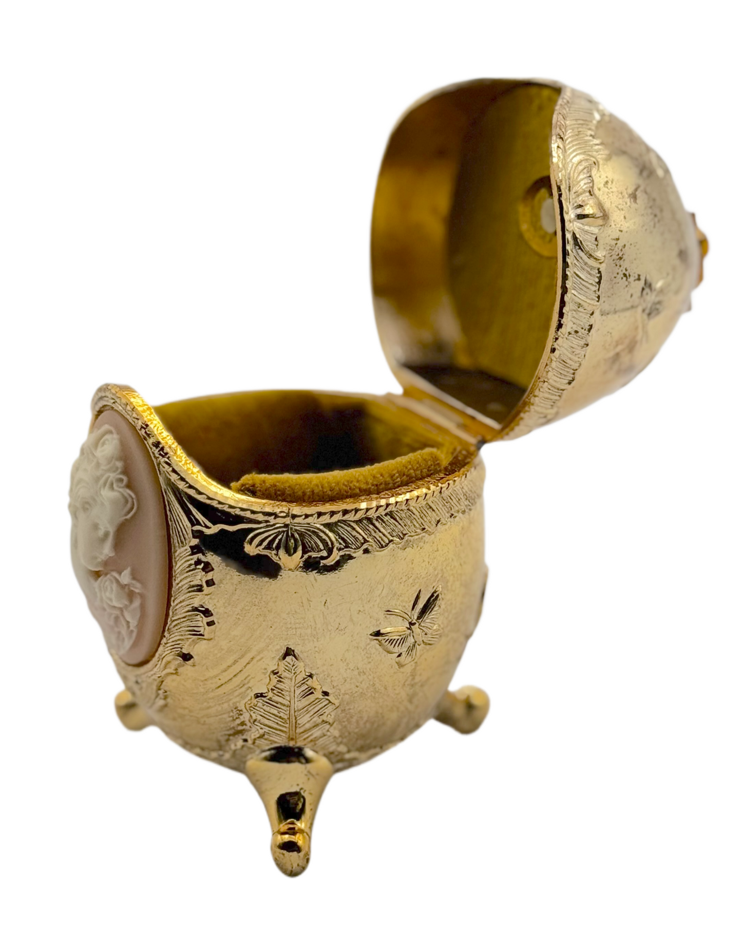 24k Gold plated musical egg