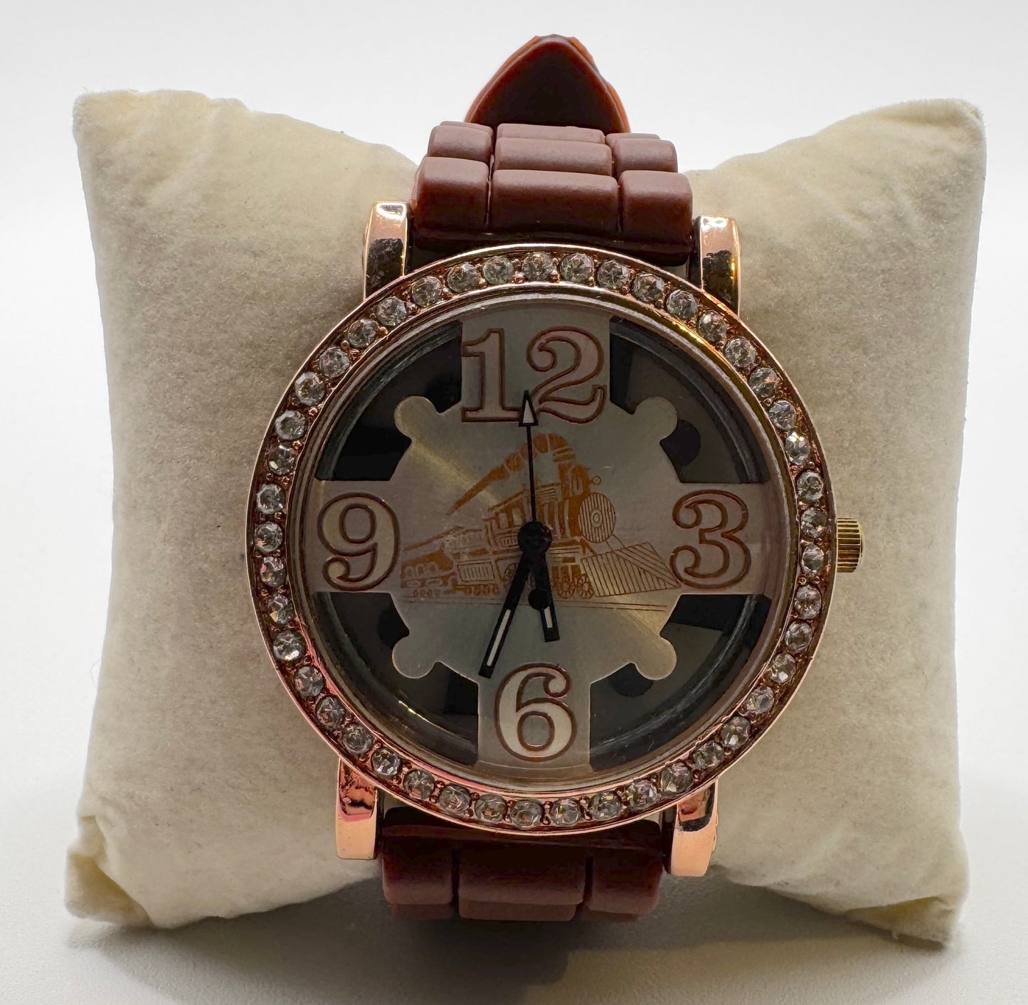Train Fashion Watch (Brown)