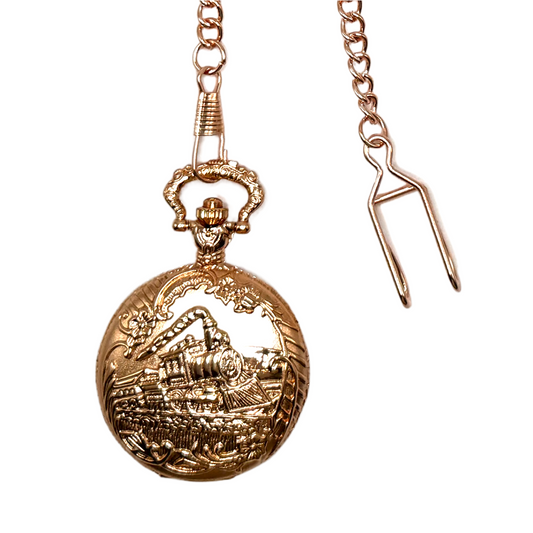 Rose Gold Pocket Watch