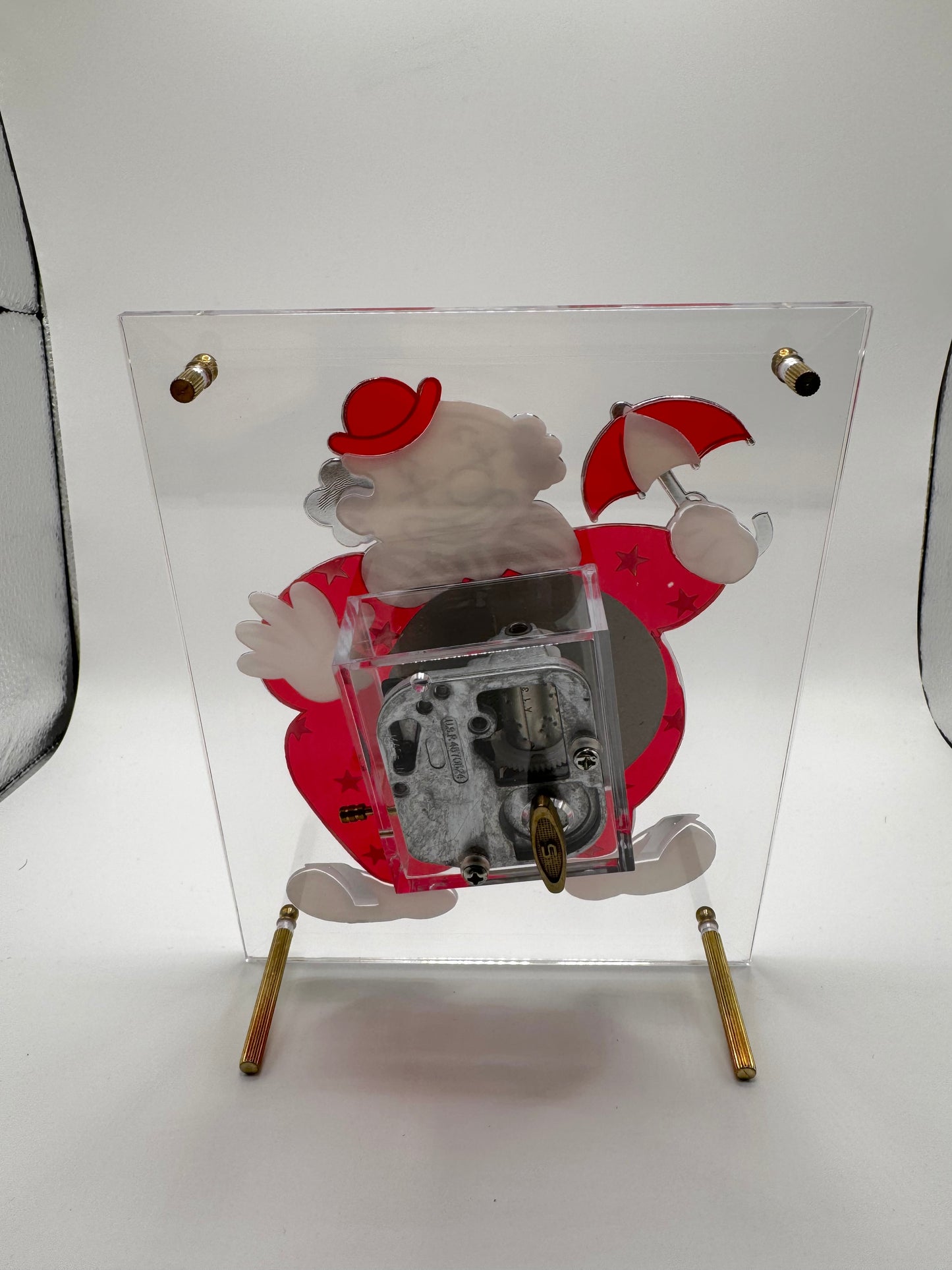 Musical Umbrella Clown Picture Frame