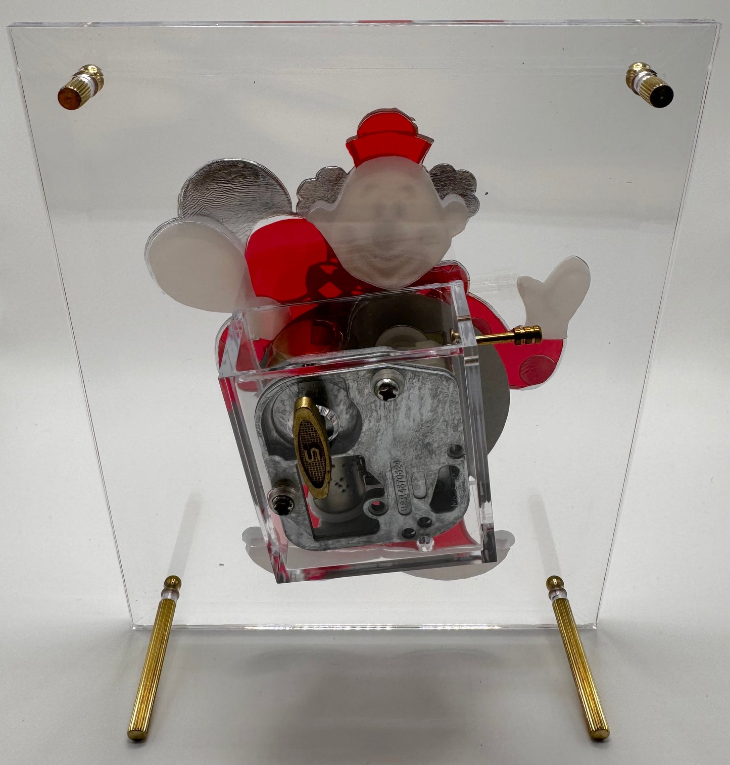 Musical Baloon Clown Picture Frame