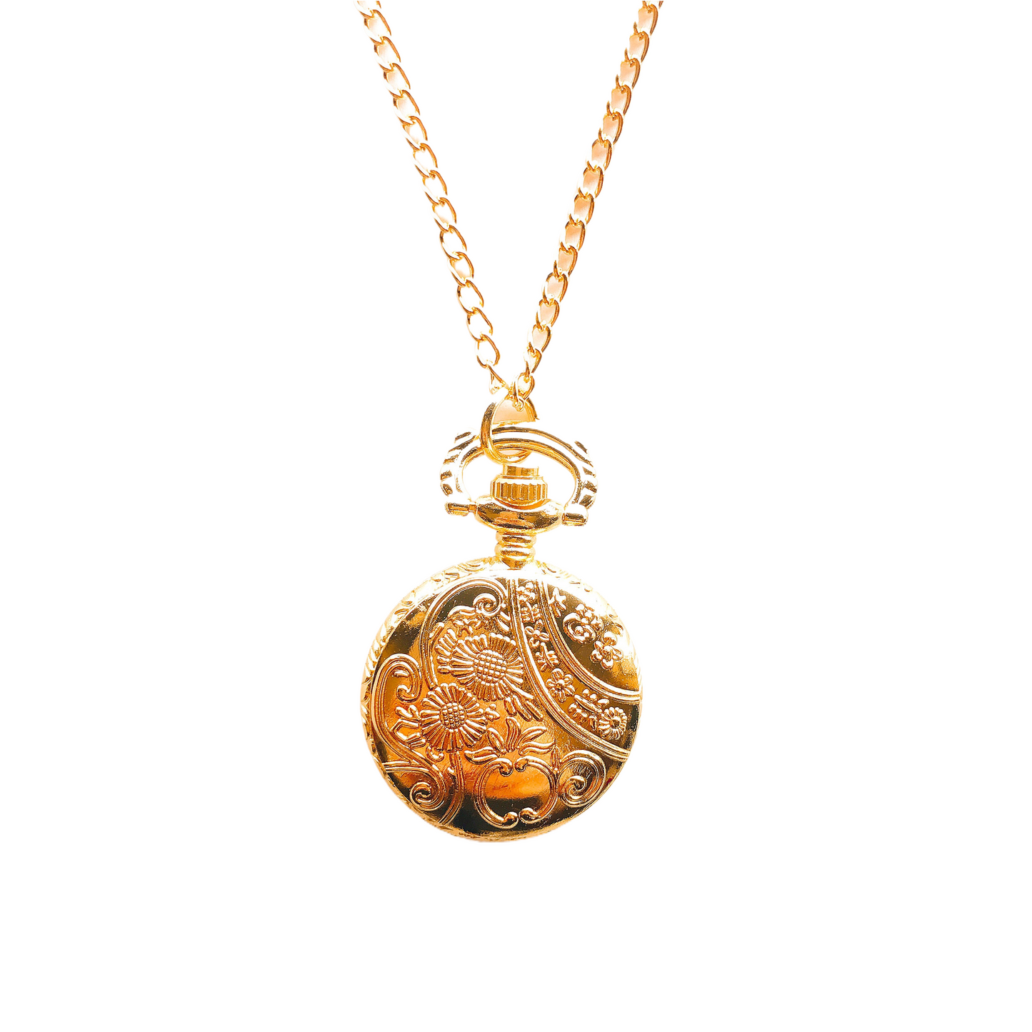 Lady’s Bright Gold Pocket Watch
